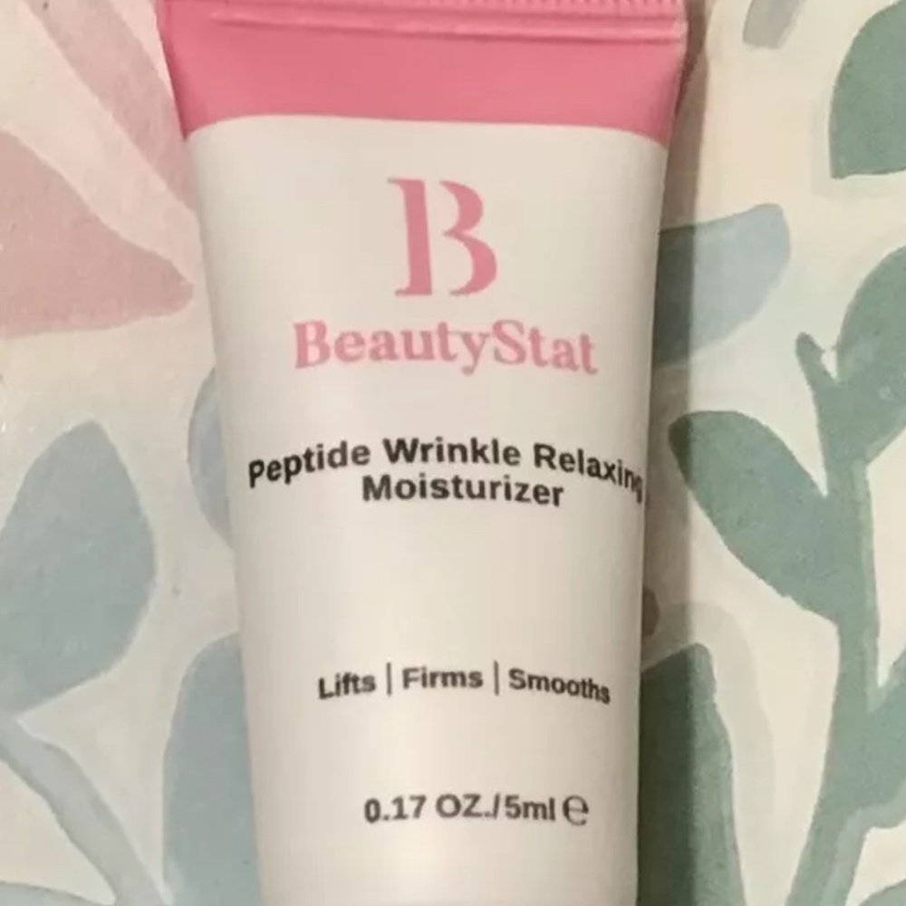 BeautyStat Peptide Wrinkle Relaxing Moisturizer 0.17 oz Travel Size Sealed